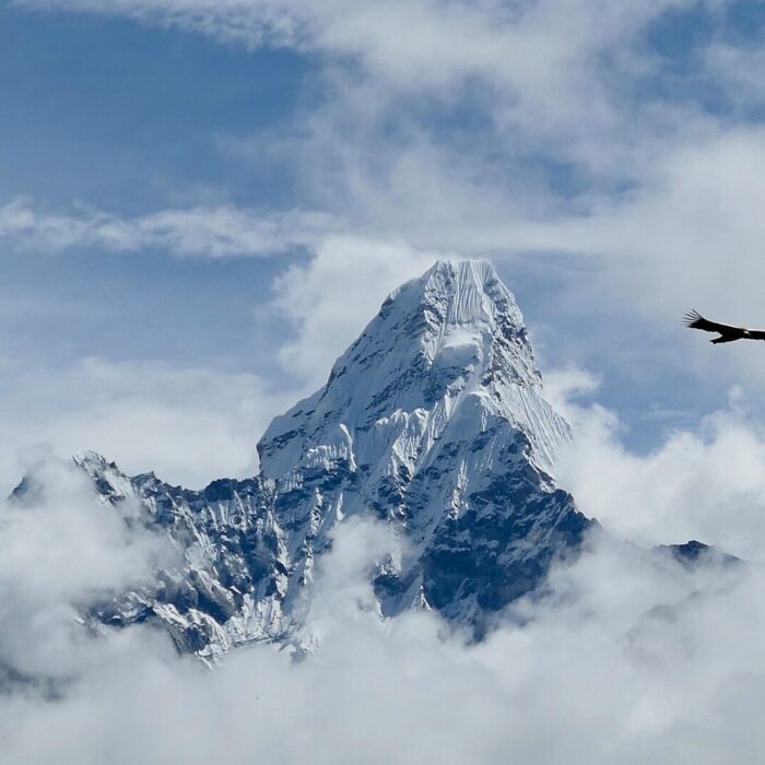 snow covered mountain under blue sky during daytime